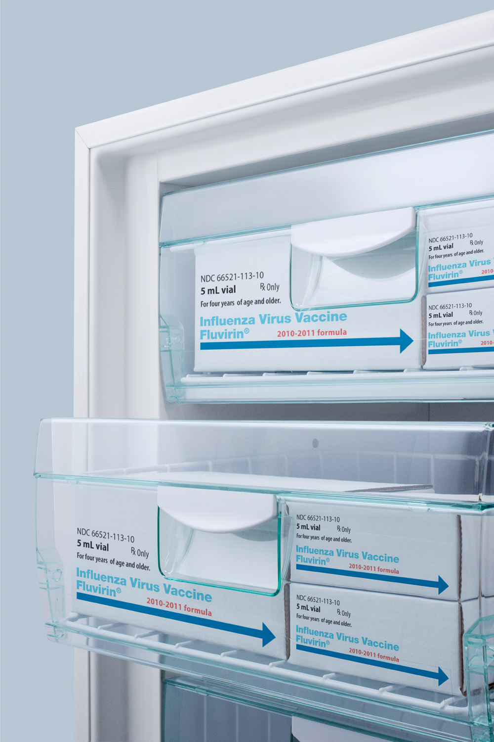 Built-in ADA undercounter medical all-refrigerator for temperature stable medical storage, with interior basket drawers, internal fan, lock, and more